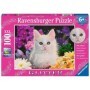 Puzzle pisicuta 100 piese starline cu sclipici Ravensburger - 2